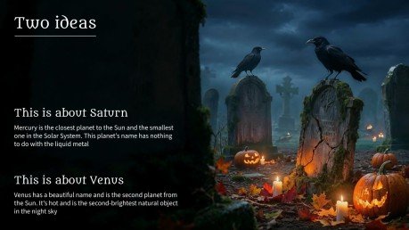 Plantilla de presentación Festividades de Halloween