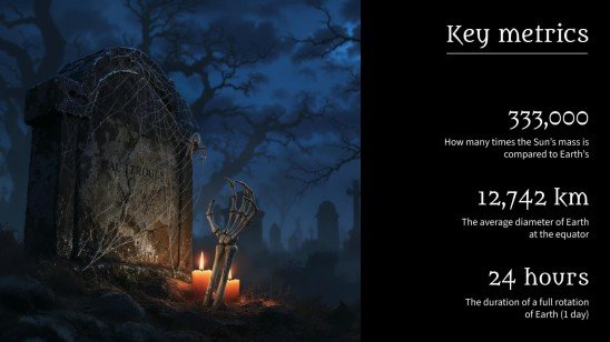 Plantilla de presentación Festividades de Halloween