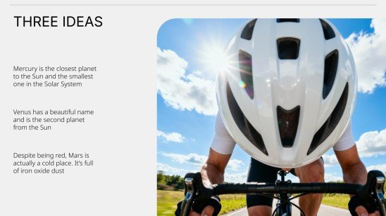 Modelo de apresentação Atualizações de esportes ao ar livre