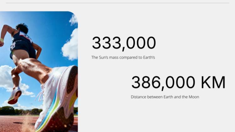 Modelo de apresentação Atualizações de esportes ao ar livre