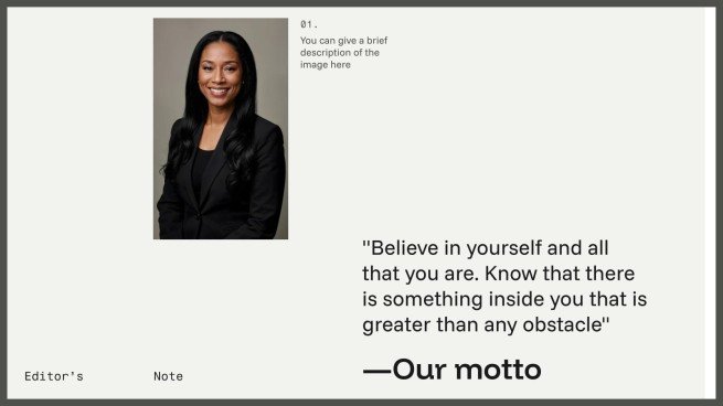 온라인 신문 프레젠테이션 템플릿