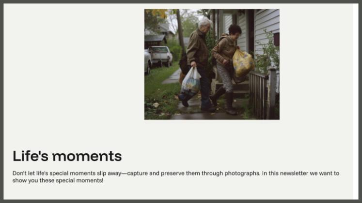 온라인 신문 프레젠테이션 템플릿