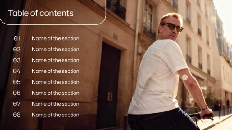 Journée mondiale du diabète Modèles de présentation