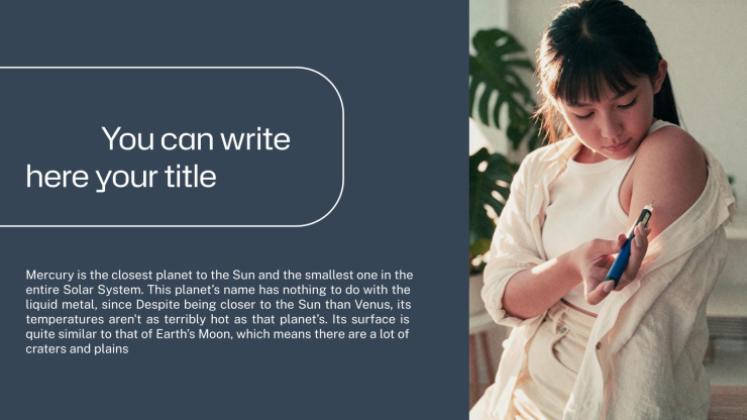 Journée mondiale du diabète Modèles de présentation