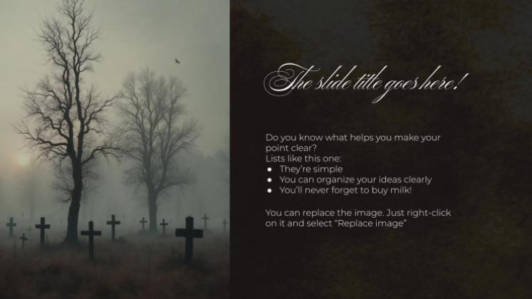 할로윈 프레젠테이션 템플릿