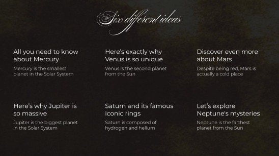 할로윈 프레젠테이션 템플릿