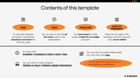 스타트업 피치 데크 프레젠테이션 템플릿
