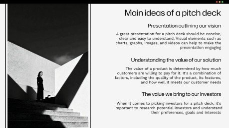 스타트업 피치 데크 프레젠테이션 템플릿