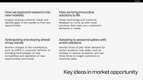 스타트업 피치 데크 프레젠테이션 템플릿