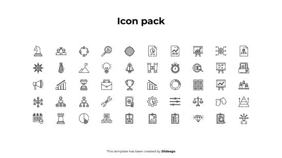Plantilla de presentación Infografías de estrategia