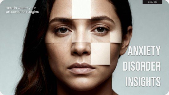 Plantilla de presentación Perspectivas sobre el trastorno de ansiedad