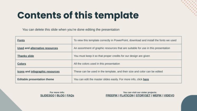 Plantilla de presentación Plan de trabajo elegante