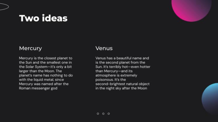 Modelo de apresentação Perfil da empresa de inspiração de design