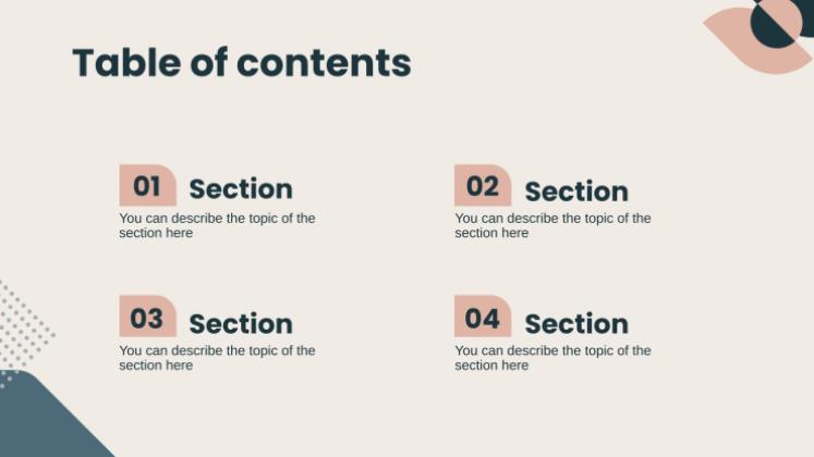 Plantilla de presentación Plan de trabajo elegante