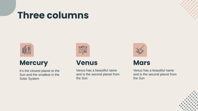 Plantilla de presentación Plan de trabajo elegante