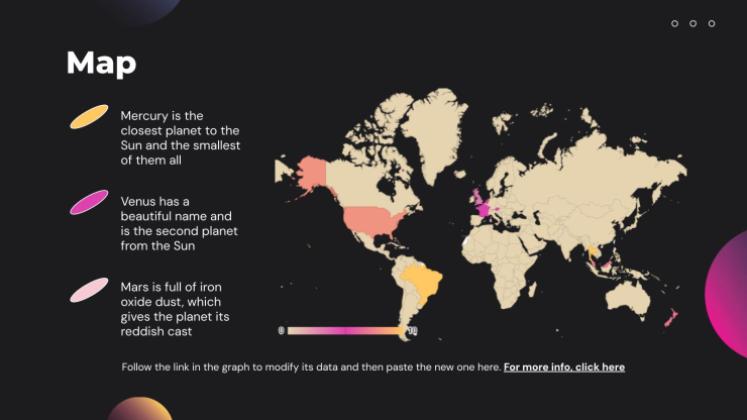 Modelo de apresentação Perfil da empresa de inspiração de design