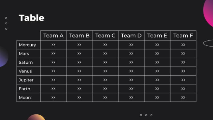 Modelo de apresentação Perfil da empresa de inspiração de design