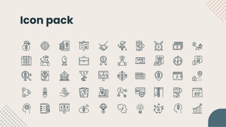 Plantilla de presentación Plan de trabajo elegante