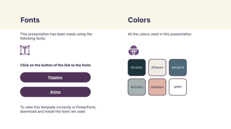 Plantilla de presentación Plan de trabajo elegante