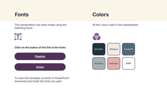 Plantilla de presentación Plan de trabajo elegante