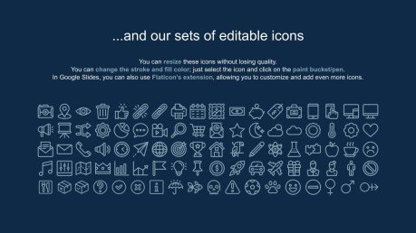 Modelo de apresentação Perfil da empresa de inspiração de design