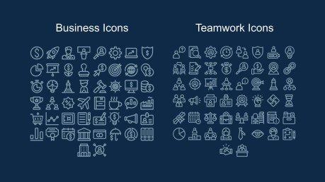 Modelo de apresentação Perfil da empresa de inspiração de design