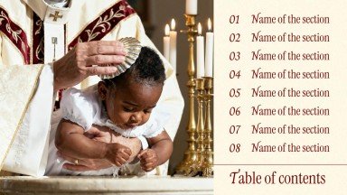 가톨릭 전통과 관행 프레젠테이션 템플릿