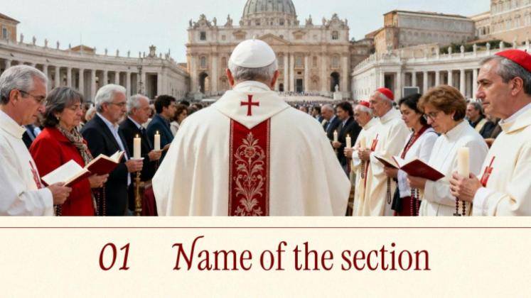 가톨릭 전통과 관행 프레젠테이션 템플릿