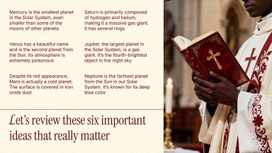 가톨릭 전통과 관행 프레젠테이션 템플릿