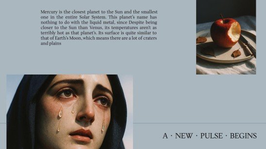 Heilige Beats Präsentationsvorlage