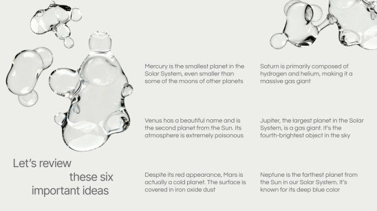 Organic Shapes Design presentation template 