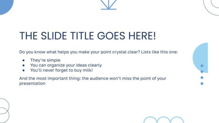 À propos de toi Modèles de présentation