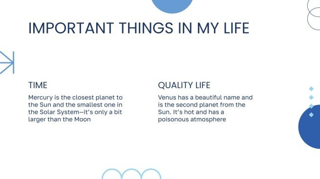 À propos de toi Modèles de présentation