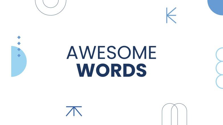 À propos de toi Modèles de présentation