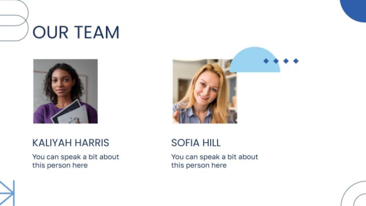 À propos de toi Modèles de présentation