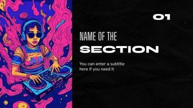 Modelo de apresentação Festival de Música