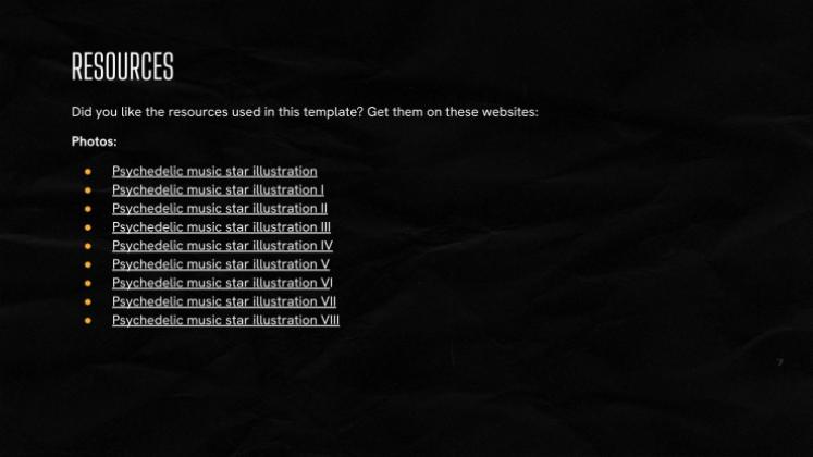 Modelo de apresentação Festival de Música