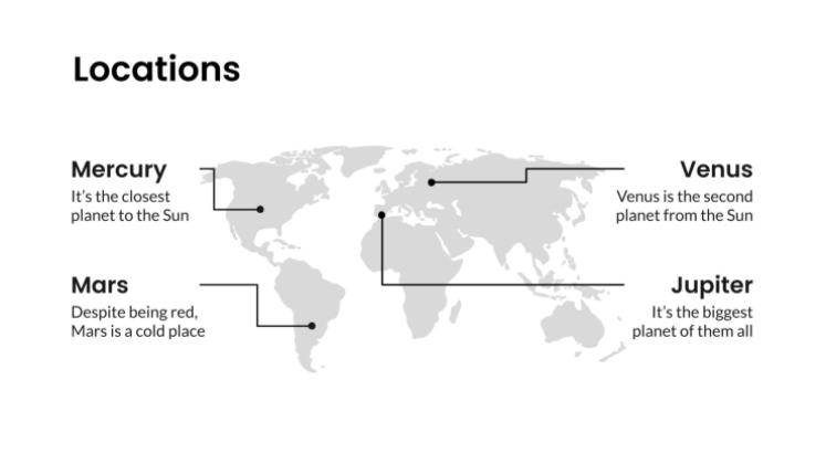 Profil d'affaires élégant en blanc cassé Modèles de présentation