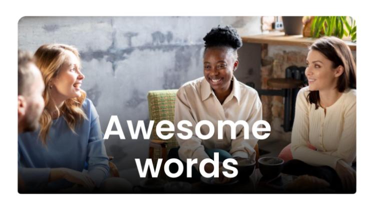 Profil d'affaires élégant en blanc cassé Modèles de présentation