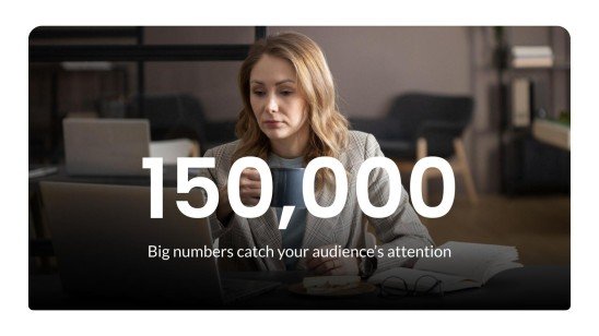 Profil d'affaires élégant en blanc cassé Modèles de présentation