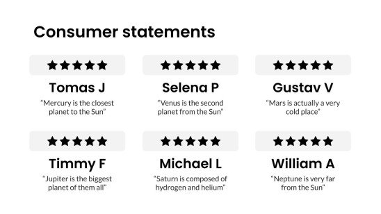 Profil d'affaires élégant en blanc cassé Modèles de présentation