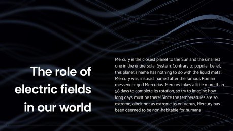 Modelo de apresentação Conceitos de campo elétrico