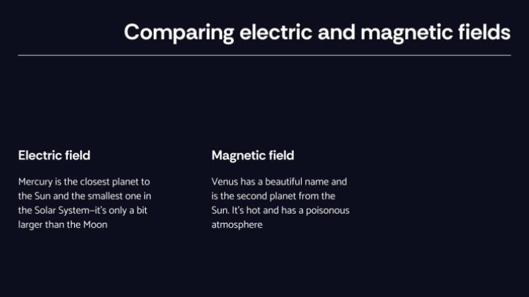 Modelo de apresentação Conceitos de campo elétrico