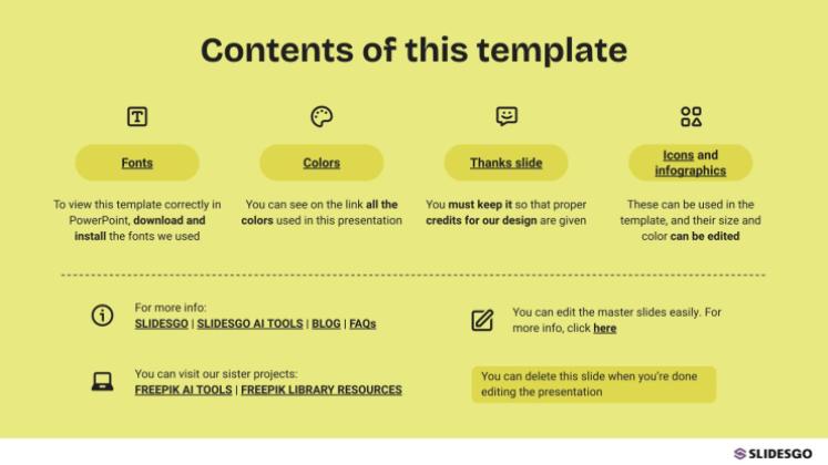 First Week of School Guide presentation template 