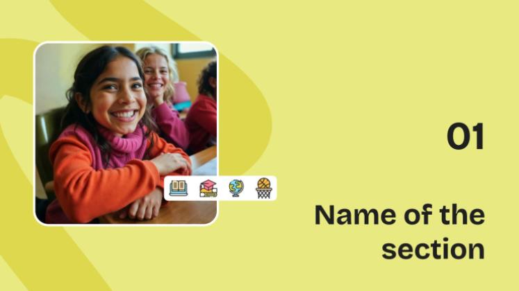 First Week of School Guide presentation template 