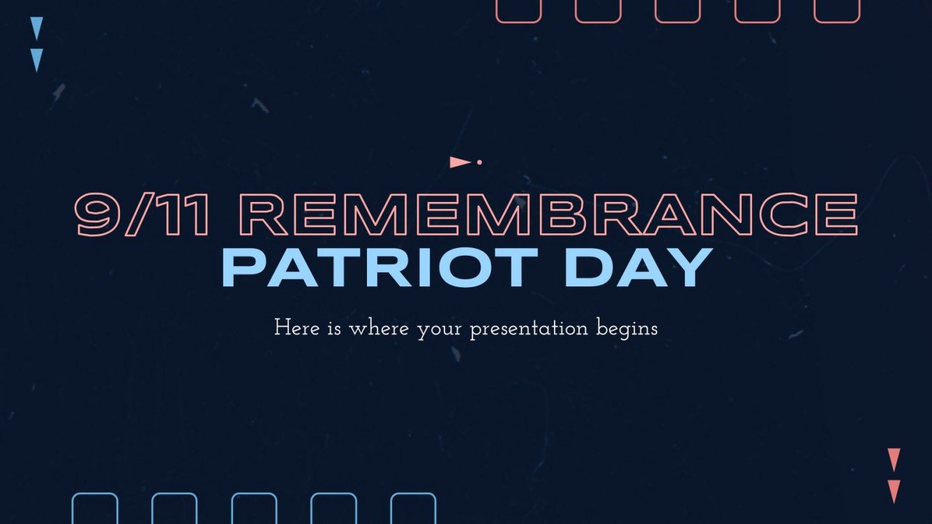 9/11 Rememberance: Patriot Day | Google Slides & PowerPoint