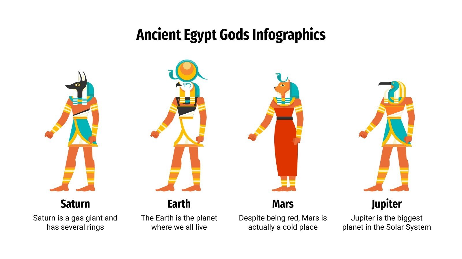 Infograf as Sobre Dioses Egipcios Google Slides Y PPT