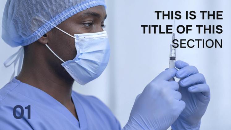 Nursing Challenges and Solutions presentation template 