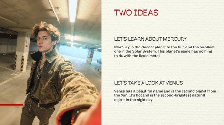 혁신적인 문화 프로젝트 프레젠테이션 템플릿