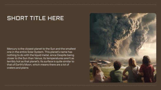 하부브스 먼지 폭풍 프레젠테이션 템플릿